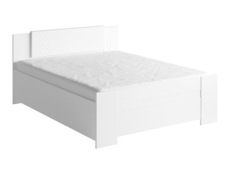 Ágy Providence G101 (Fehér + Soft Pik 017) Pécs Bútor boltok bútor webáruházak Baranya megye Bútor | Ágyak | Ágyak ágyneműtartóval