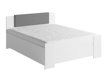 Ágy Providence G101 (Fehér + Soft Pik 029) Pécs Bútor boltok bútor webáruházak Baranya megye Bútor | Ágyak | Ágyak ágyneműtartóval