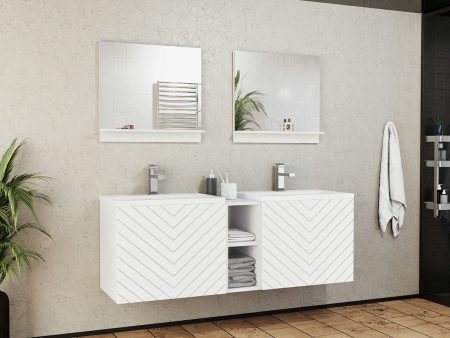 Fürdőszoba garnitúra Comfivo E101 (Fehér) Pécs Bútor boltok bútor webáruházak Baranya megye Bútor | Fürdőszoba bútorok | Fürdőszoba garnitúrák