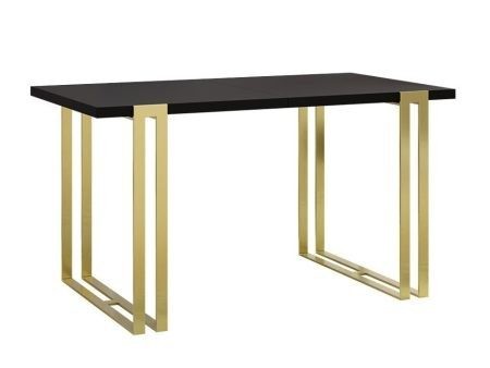 Asztal Comfivo 179 (Fekete + Arany) Pécs Bútor boltok bútor webáruházak Baranya megye Bútor | Étkezőasztal