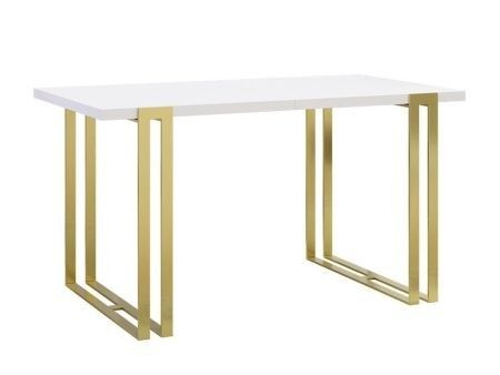 Asztal Comfivo 179 (Fehér + Arany) Pécs Bútor boltok bútor webáruházak Baranya megye Bútor | Étkezőasztal
