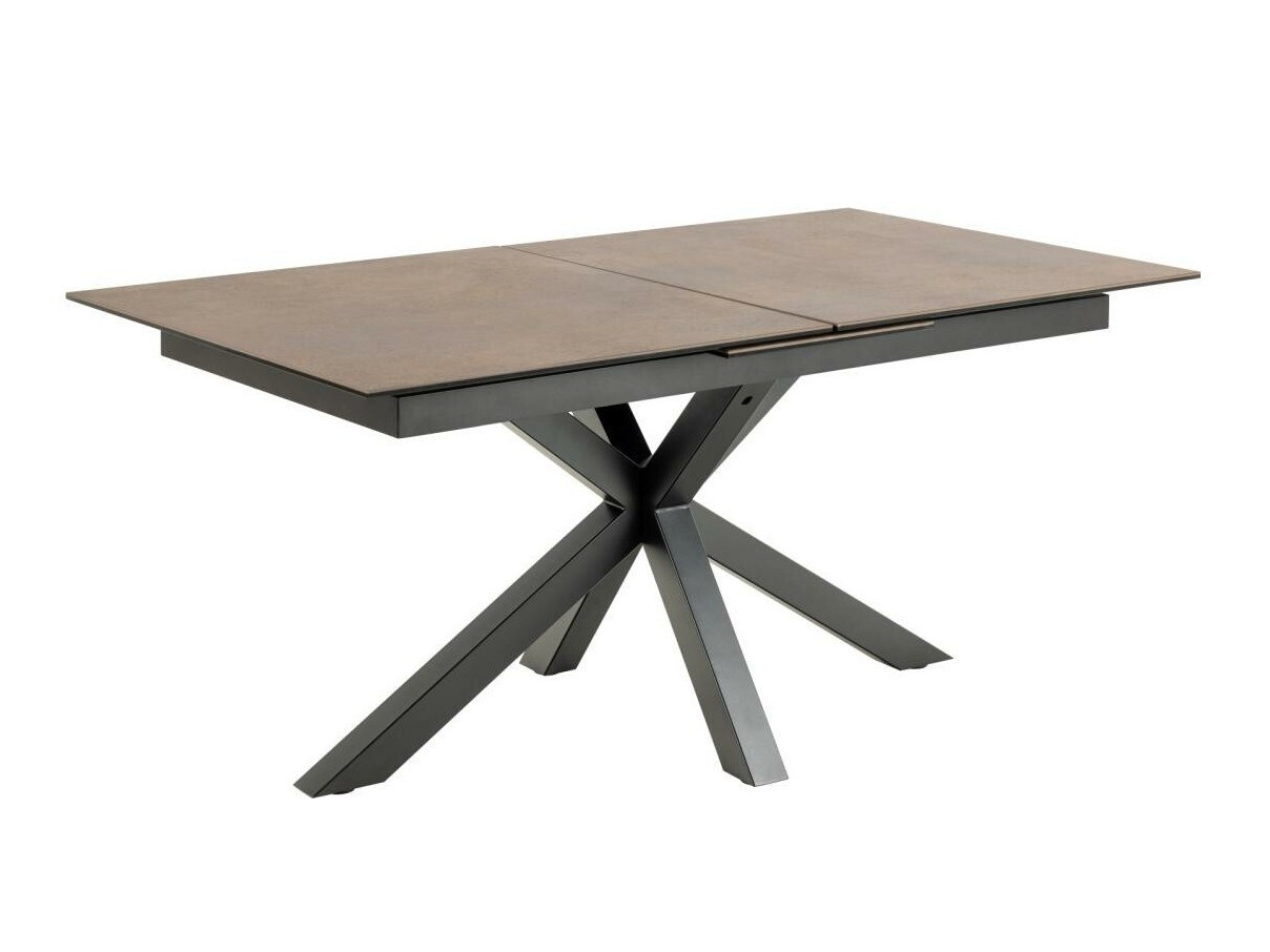 Asztal Oakland 892 (Fekete + Barna) Pécs Bútor boltok bútor webáruházak Baranya megye Bútor | Étkezőasztal