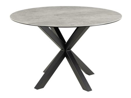 Asztal Oakland 1008 (Fekete + Szürke márvány) Pécs Bútor boltok bútor webáruházak Baranya megye Bútor | Étkezőasztal