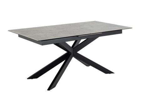Asztal Oakland 903 (Fekete + Szürke) Pécs Bútor boltok bútor webáruházak Baranya megye Bútor | Étkezőasztal