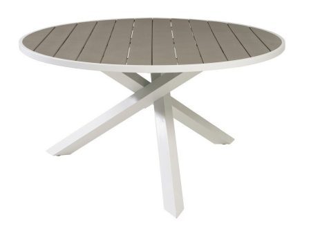 Kerti asztal Dallas 2153 (Szürke + Fehér) Pécs Bútor boltok bútor webáruházak Baranya megye Bútor | Kerti bútorok | Kerti asztalok