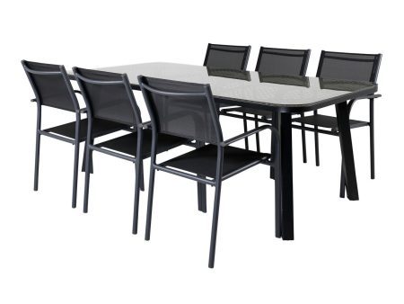 Asztal és szék garnitúra Dallas 545 Pécs Bútor boltok bútor webáruházak Baranya megye Bútor | Kerti bútorok | Étkező bútorkészletek