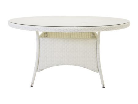 Kerti asztal Dallas 667 (Fehér) Pécs Bútor boltok bútor webáruházak Baranya megye Bútor | Kerti bútorok | Kerti asztalok