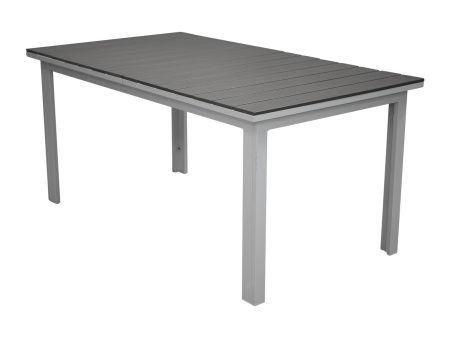 Kerti asztal Dallas 665 (Szürke + Fehér) Pécs Bútor boltok bútor webáruházak Baranya megye Bútor | Kerti bútorok | Kerti asztalok