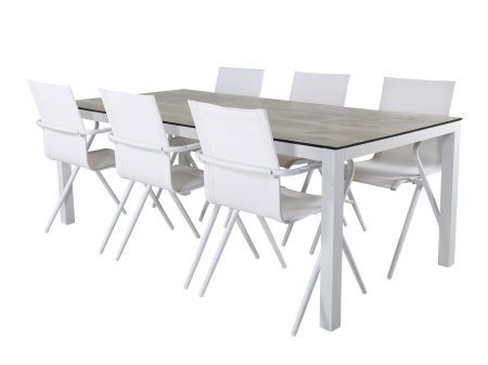 Asztal és szék garnitúra Dallas 548 Pécs Bútor boltok bútor webáruházak Baranya megye Bútor | Kerti bútorok | Étkező bútorkészletek