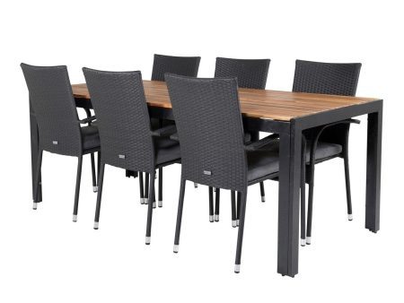 Asztal és szék garnitúra Dallas 586 Pécs Bútor boltok bútor webáruházak Baranya megye Bútor | Kerti bútorok | Étkező bútorkészletek