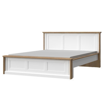 Pécs bútor Ágy 160 Tara kr160-ta white/pacific walnut