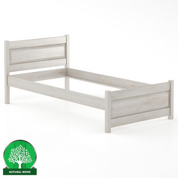 Pécs bútor Ágy bükk LK120–100x200 grey