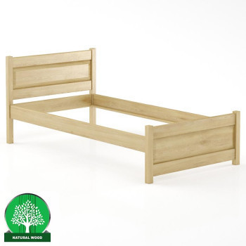 Pécs bútor Ágy bükk LK120–100x200 természetes