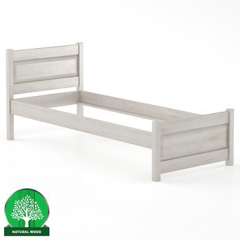 Pécs bútor Ágy bükk LK120–90x200 grey