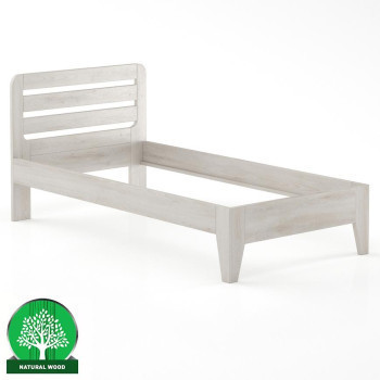 Pécs bútor Ágy bükk LK189–100x200 grey