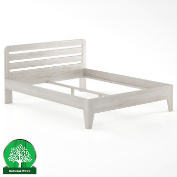 Pécs bútor Ágy bükk LK189–140x200 grey