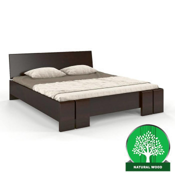 Pécs bútor Ágy fa bükkfa Skandica Vestre maxi 160X200 cm palisander