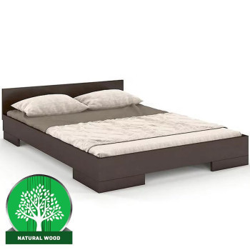 Pécs bútor Ágy fábol  bükkfa Skandica Spectrum 140x200 Palisander