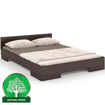 Pécs bútor Ágy fábol  bükkfa Skandica Spectrum 160x200 Palisander
