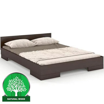 Pécs bútor Ágy fábol  bükkfa Skandica Spectrum 200x200 Palisander