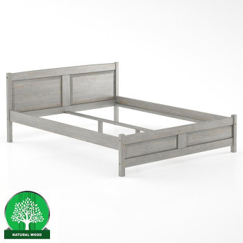 Pécs bútor Ágy fenyő LK104–160x200 grey