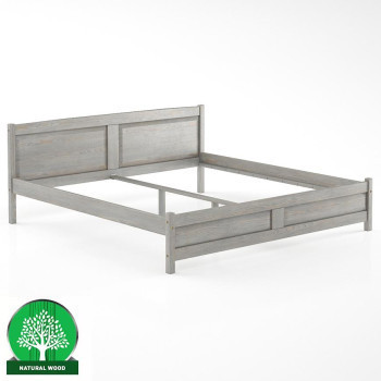 Pécs bútor Ágy fenyő LK104–200x200 grey