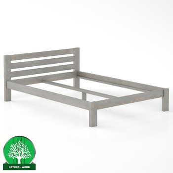 Pécs bútor Ágy fenyő LK105–140x200 grey
