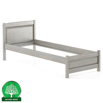 Pécs bútor Ágy Fenyő LK125–90x200 grey