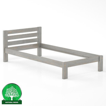 Pécs bútor Ágy fenyő LK127–100x200 grey