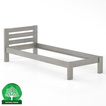 Pécs bútor Ágy fenyő LK127–80x200 grey