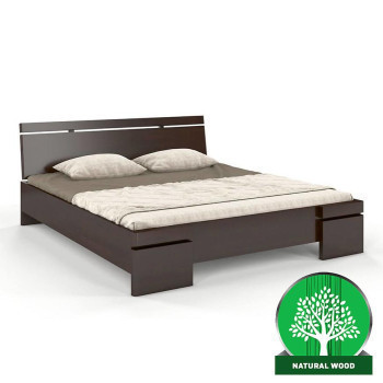 Pécs bútor Ágy fenyő Skandica Sparta maxi 120X200 palisander