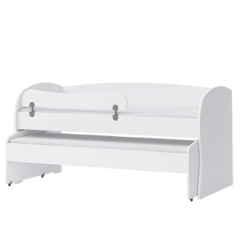 Pécs bútor Ágy Kiki KRD1-BE/KI-15 white/white