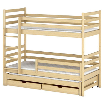 Pécs bútor Ágy Luk 80x160 pine