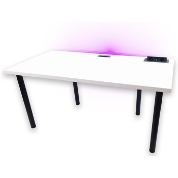 Pécs bútor Asztal A Játékos Számára 160x80x36 Model 3 fehér Top