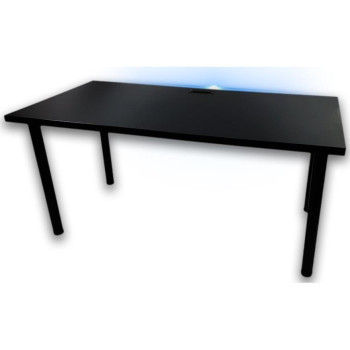 Pécs bútor Asztal Játékosok számára 160x80x36 Model 2 fekete Top