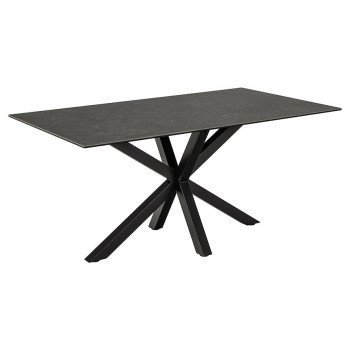 Pécs bútor Asztal Kobi Fekete Ceramika 160x90