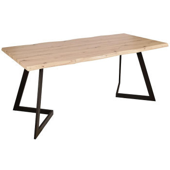 Pécs bútor Asztal St-31 180x88 cm mdf oflis artisan lábak fém