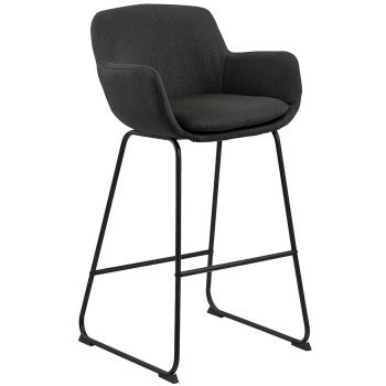 Pécs bútor Bárszék dark grey 2 db