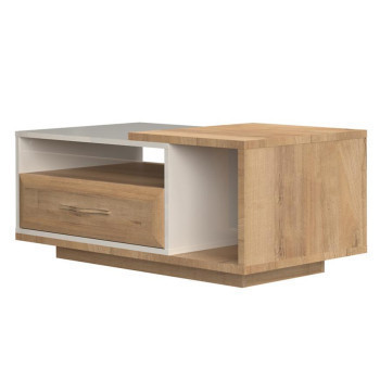 Pécs bútor Dohányzóasztal Gala KLS-1F/GL pacific walnut/beige