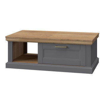 Pécs bútor Dohányzóasztal Tara KLS graphite/pacific walnut