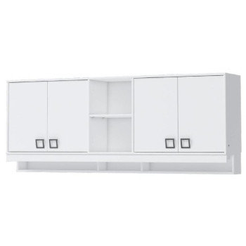 Pécs bútor Fali szekrény Kiki MKR-BE/KI-15 white/white