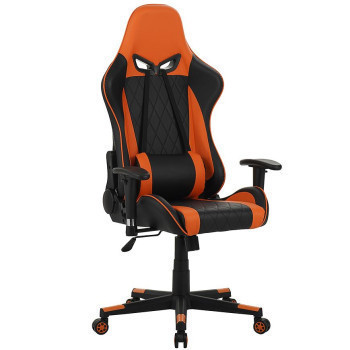 Pécs bútor Gamer szék Backhus 8059 fekete/narancs