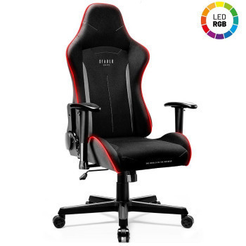Pécs bútor Gamer szék Diablo X-Starter fekete + led