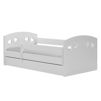 Pécs bútor Gyermekágy Julia +SZ+M fehér 80x140