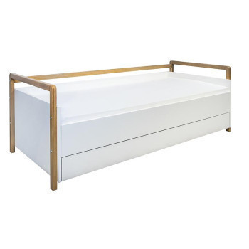 Pécs bútor Gyermekágy Tapczan Victor+Sz+M fehér 80x180