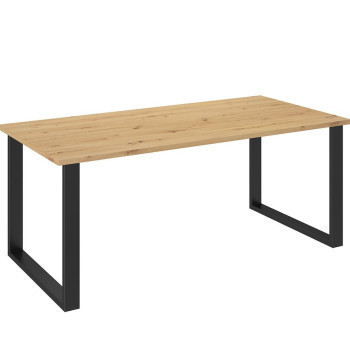 Pécs bútor Imperial asztal 185x90 kézműves tölgy