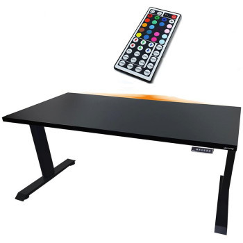 Pécs bútor Játék Íróasztal Low Elektr. Fekete 136x66x2.8 Modell 1