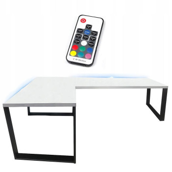 Pécs bútor Játék Íróasztal Sarok Loft Top Fehér 180x120x2.8 Modell 1