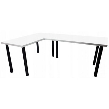 Pécs bútor Játék Íróasztal Sarok Low Fehér 202x136x2.8 Modell 0
