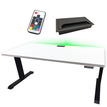 Pécs bútor Játék Íróasztal Top Elektr.  Fehér 120x60x2.8 Modell 2